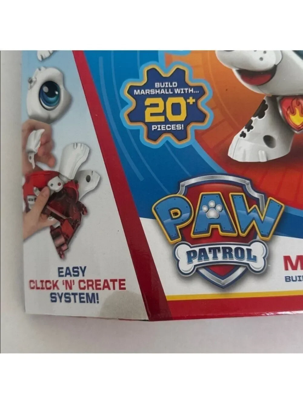 Nickelodeon Paw Patrol Marshall Build-a-Bot Robotic Pet Steam Toys Kids 3-10Y